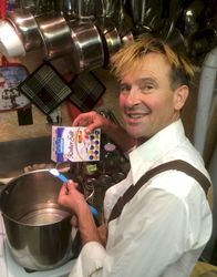 Making of brine…salt! that’s all! Just salt! Veggies makes their own vinegar
through the natural fermentation process.