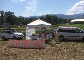 Farmers Market was too full again on Saturday. So… would anyone stop their car
for one word?
