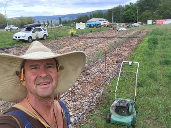 Lawnmowing the perimiter is an extra…