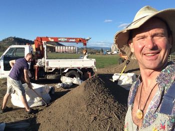 Andrew helped get starter soil from Dean Dacks Classic Compost