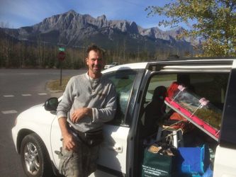 Mission Cow Town - Friendly Ferment Festival. Big Larry got strapped down in the
Pope Mobile and managed not to turn into green soup through the mountains.