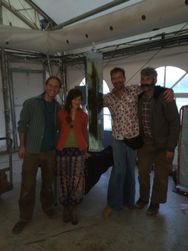 Malcolm and Laura are two of the main energy sources to TLC (The Light Cellar
www.thelightcellar.ca [http://www.thelightcellar.ca]). They brought Sandor Katz,
the greatest fermentation revivalist as star speaker. Sandor signed my copy of
his book “The Art of Fermentation”, AND Big Larry! How cool is that?