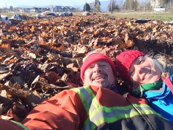 Having a break from leaf spreading