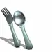 Fork and spoon
