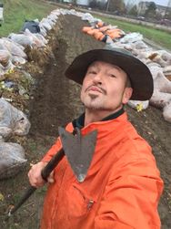 Goatees in the Garden…November 18th and ground still not freezing.